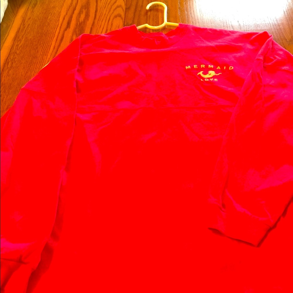 Mermaid long sleeve tee shirt